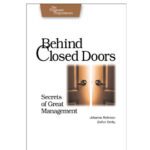 خرید و دانلود نسخه کامل کتاب Behind closed doors: secrets of great management