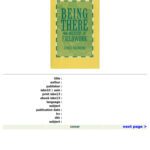 خرید و دانلود نسخه کامل کتاب BEING THERE (Smithsonian Series in Ethnographic Inquiry)
