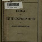 خرید و دانلود نسخه کامل کتاب Beitrag zur physiologischen Optik