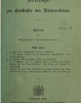 خرید و دانلود نسخه کامل کتاب Beiträge zur Geschichte des Niederrheins.Jahrbuch des Düsseldorfer Geschichtsvereins