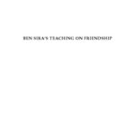 خرید و دانلود نسخه کامل کتاب Ben Sira’s Teaching on Friendship (Brown Judaic Studies)