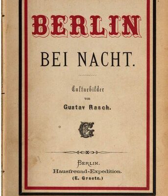خرید و دانلود نسخه کامل کتاب Berlin bei Nacht. Culturbilder