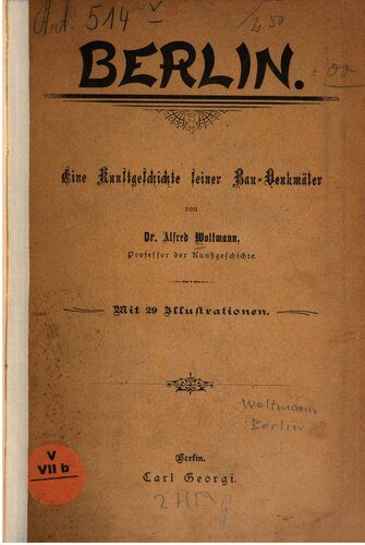خرید و دانلود نسخه کامل کتاب Berlin. Eine Kunstgeschichte seiner Bau-Denkmäler_68c075d0902e0.jpeg خرید و دانلود نسخه کامل کتاب Berlin. Eine Kunstgeschichte seiner Bau-Denkmäler