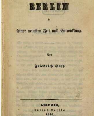 خرید و دانلود نسخه کامل کتاب Berlin in seiner neuesten Zeit und Entwicklung