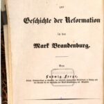 خرید و دانلود نسخه کامل کتاب Berlin unter dem Einflusse der Reformation im sechszehnten Jahrhundert