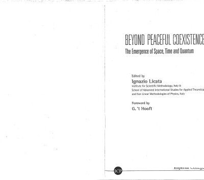 خرید و دانلود نسخه کامل کتاب Beyond Peaceful Coexistence-The Emergence of Space, Time and Quantum