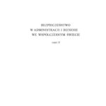 خرید و دانلود نسخه کامل کتاب Bezpieczeństwo w administracji i biznesie we współczesnym świecie