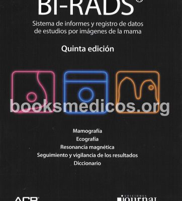 خرید و دانلود نسخه کامل کتاب Bi-Rads. Sistemas de informes y registros de datos de estudios por imágenes de la mama
