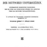 خرید و دانلود نسخه کامل کتاب Bibliographie der deutschen Universitäten : Systematisch geordnetes Verzeichnis der bis Ende 1899 gedruckten Bücher und Aufsätze über das deutsche Universitätswesen