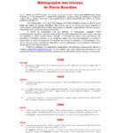 خرید و دانلود نسخه کامل کتاب Bibliographie des travaux de Pierre Bourdieu