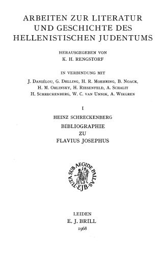 خرید و دانلود نسخه کامل کتاب Bibliographie zu Flavius Josephus Arbeiten zur Literatur und Geschichte des Hellenistischen Judentums, I_68d5a9100fbbf.jpeg خرید و دانلود نسخه کامل کتاب Bibliographie zu Flavius Josephus Arbeiten zur Literatur und Geschichte des Hellenistischen Judentums, I