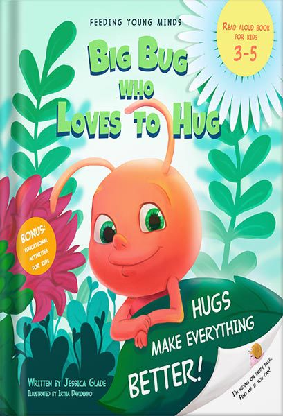 خرید و دانلود نسخه کامل کتاب Big Bug who Loves to Hug : Hugs make everything better. Children’s book, bedtime story for toddlers about bugs (books about going to kindergarten Book 1) by Jessica Glade_68c03855bf2f7.jpeg خرید و دانلود نسخه کامل کتاب Big Bug who Loves to Hug : Hugs make everything better. Children’s book, bedtime story for toddlers about bugs (books about going to kindergarten Book 1) by Jessica Glade