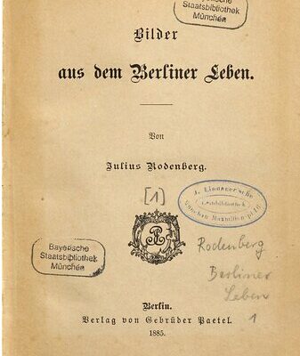 خرید و دانلود نسخه کامل کتاب Bilder aus dem Berliner Leben