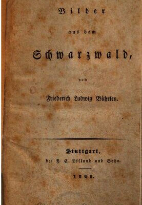 خرید و دانلود نسخه کامل کتاب Bilder aus dem Schwarzwald