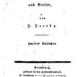 خرید و دانلود نسخه کامل کتاب Bilder und Zustände aus Berlin