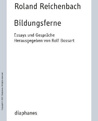 خرید و دانلود نسخه کامل کتاب Bildungsferne. Essays und Gespräche.