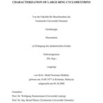 خرید و دانلود نسخه کامل کتاب Biocatalytic production, preparation and characterization of large-ring cyclodextrins. Dissertation