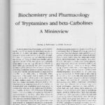 خرید و دانلود نسخه کامل کتاب Biochemistry and Pharmacology of Tryptamines and beta-Carbolines. Minireview