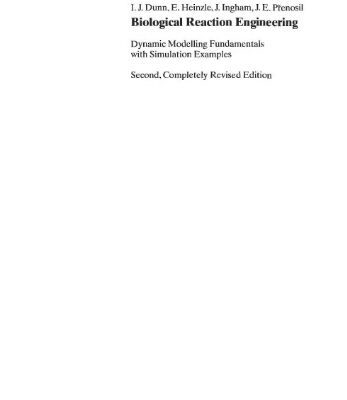 خرید و دانلود نسخه کامل کتاب Biological Reaction Engineering