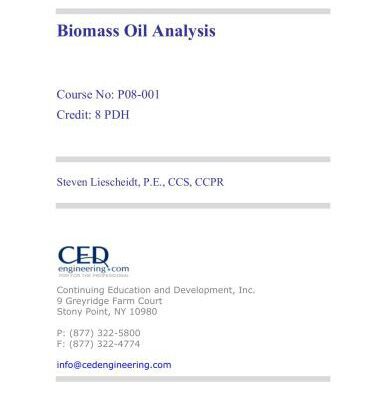 خرید و دانلود نسخه کامل کتاب Biomass Oil Analysis: Research Needs and Recommendations