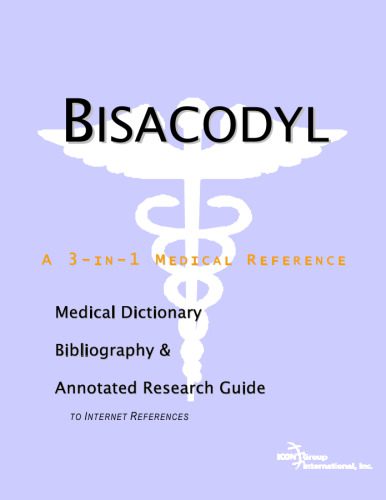 خرید و دانلود نسخه کامل کتاب Bisacodyl – A Medical Dictionary, Bibliography, and Annotated Research Guide to Internet References_68d59e73aaa9b.jpeg خرید و دانلود نسخه کامل کتاب Bisacodyl – A Medical Dictionary, Bibliography, and Annotated Research Guide to Internet References