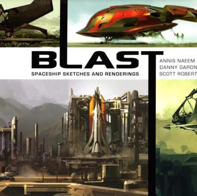 خرید و دانلود نسخه کامل کتاب BLAST: spaceship sketches and renderings