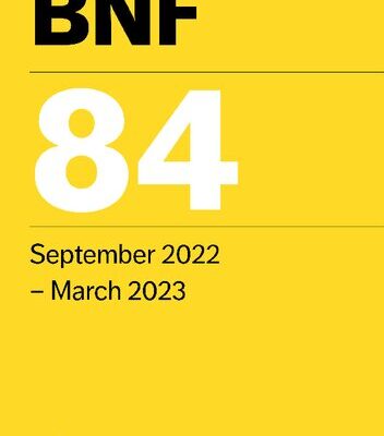 خرید و دانلود نسخه کامل کتاب BNF 84 (British National Formulary) September 2022 – March 2023