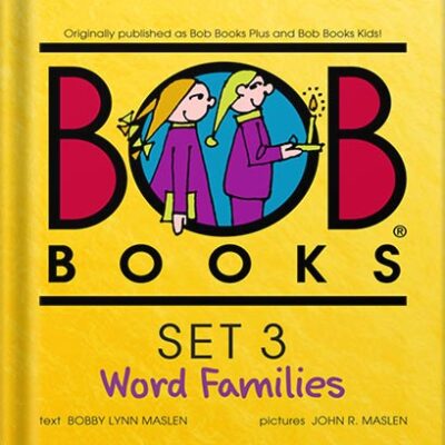 خرید و دانلود نسخه کامل کتاب Bob Books Set 3: Word Families by Bobby Lynn Maslen