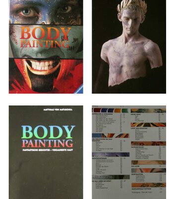 خرید و دانلود نسخه کامل کتاب Bodypainting. Fantastische Gesichter