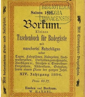 خرید و دانلود نسخه کامل کتاب Borkum. Kleines Taschenbuch für Badegäste