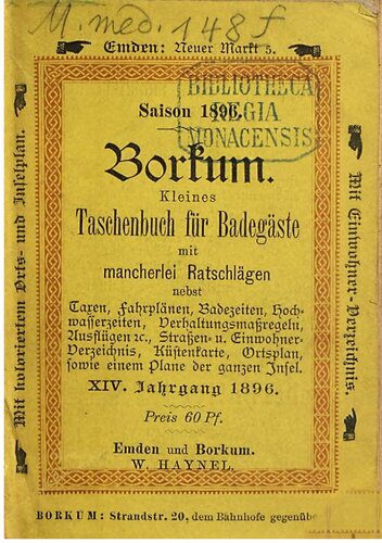 خرید و دانلود نسخه کامل کتاب Borkum. Kleines Taschenbuch für Badegäste_68c1386d606d9.jpeg خرید و دانلود نسخه کامل کتاب Borkum. Kleines Taschenbuch für Badegäste