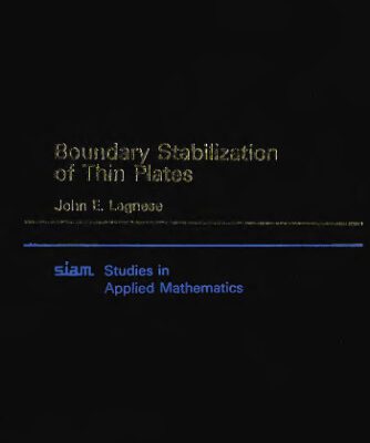 خرید و دانلود نسخه کامل کتاب Boundary stabilization of thin plates