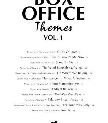 خرید و دانلود نسخه کامل کتاب Box Office Themes. Vol.1