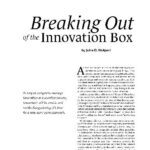 خرید و دانلود نسخه کامل کتاب Breaking out of the Innovation Box – Wolpert