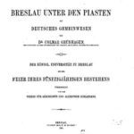 خرید و دانلود نسخه کامل کتاب Breslau unter den Piasten als deutsches Gemeinwesen