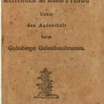 خرید و دانلود نسخه کامل کتاب Briefe eines Reisenden an seinen Freund über den Aufenthalt beim Godesberger Gesundheitsbrunnen