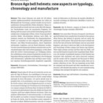 خرید و دانلود نسخه کامل کتاب Bronze Age bell helmets: new aspects on typology, chronology and manufacture