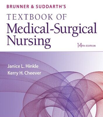 خرید و دانلود نسخه کامل کتاب Brunner & Suddarth’s Textbook of Medical-Surgical Nursing 14th Edition