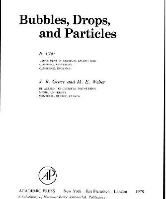 خرید و دانلود نسخه کامل کتاب Bubbles, drops, and particles