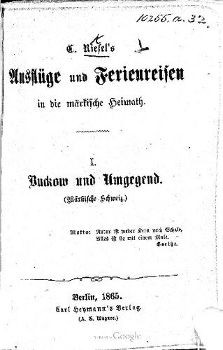 خرید و دانلود نسخه کامل کتاب Buckow und Umgegend (Märkische Schweiz)_68c138030fc24.jpeg خرید و دانلود نسخه کامل کتاب Buckow und Umgegend (Märkische Schweiz)