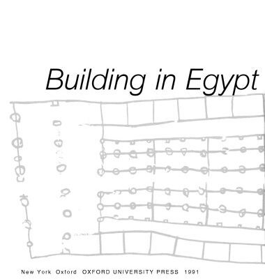 خرید و دانلود نسخه کامل کتاب Building in Egypt: Pharaonic Stone Masonry