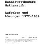 خرید و دانلود نسخه کامل کتاب Bundeswettbewerb Mathematik: Aufgaben und Lösungen 1972-1982