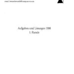خرید و دانلود نسخه کامل کتاب Bundeswettbewerb Mathematik: Aufgaben und Lösungen 1998-1999