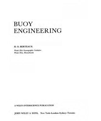 خرید و دانلود نسخه کامل کتاب Buoy engineering