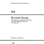 خرید و دانلود نسخه کامل کتاب Burnside Groups. Proc. workshop Bielefeld, 1977