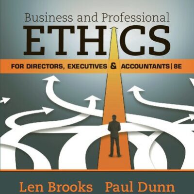 خرید و دانلود نسخه کامل کتاب Business and professional ethics for directors, executives, and accountants