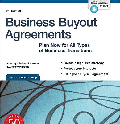 خرید و دانلود نسخه کامل کتاب Business Buyout Agreements: Plan Now for All Types of Business Transitions