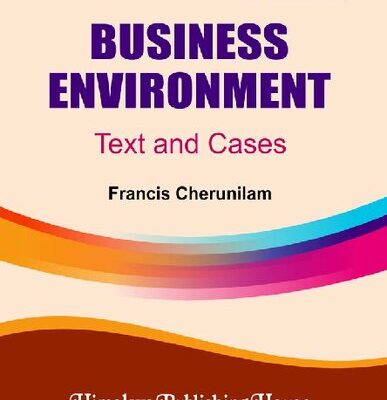 خرید و دانلود نسخه کامل کتاب BUSINESS ENVIRONMENT TEXT AND CASES