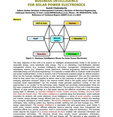 خرید و دانلود نسخه کامل کتاب Business Intelligence for Solar Power Electronics