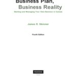 خرید و دانلود نسخه کامل کتاب Business Plan, Business Reality: Starting and Managing your own Business in Canada